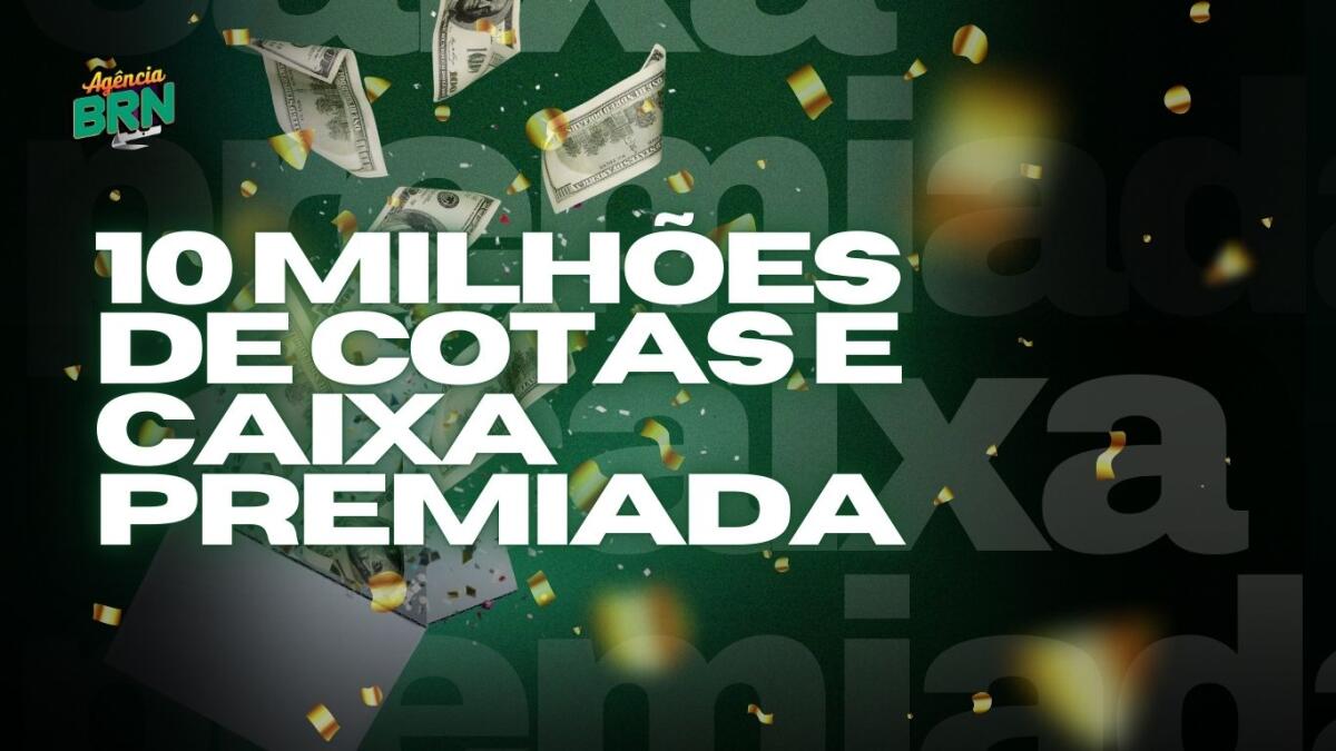 Rifa 10m cotas com caixinha premiada